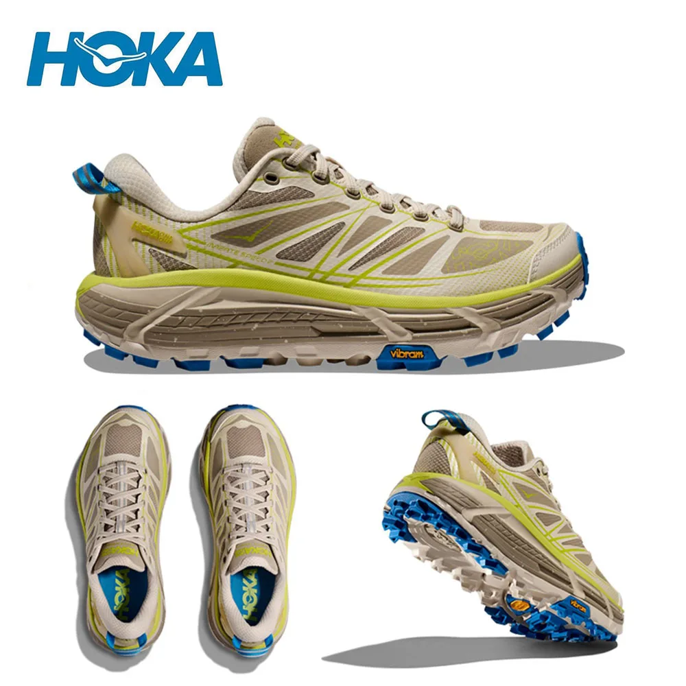 

HOKA ONE ONE Trail Running Shoes Men Women Fly Speed Mafate 2 Sports and Leisure Shoes Mafate Speed2 Shock Absorption Breathable