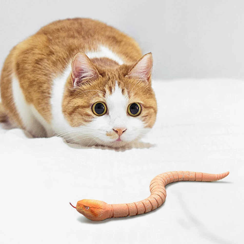 Electric Simulation Snake USB Rechargeable Infrared Remote Control Realistic Tricky Toy Pet Cat Playmate Funny Novelty Gift
Electric Simulation Snake USB Rechargeable Infrared Remote Control Realistic Tricky Toy Pet Cat Playmate Funny Novelty Gift