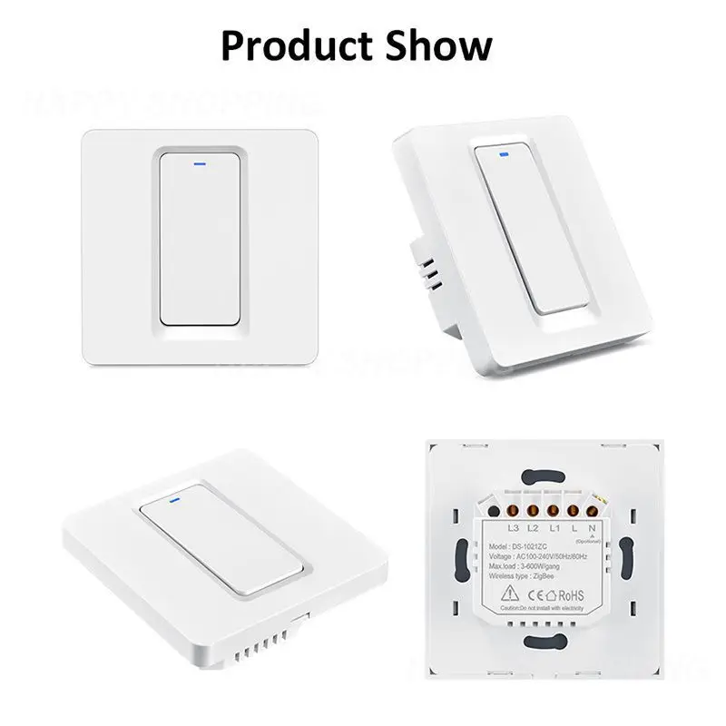 Умная настенная розетка ZigBee, выключатель без нейтрального/с нулевым управлением, работает с Alexa Home Alice
Умная настенная розетка ZigBee, выключатель без нейтрального/с нулевым управлением, работает с Alexa Home Alice