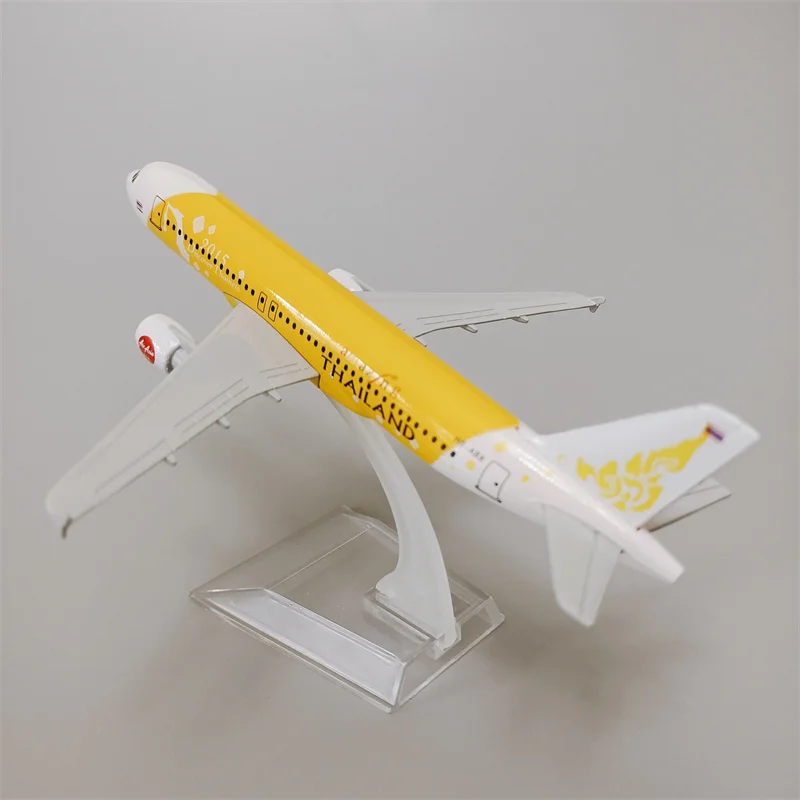 Новинка, 16 см, авиакомпании Таиландские авиалинии, аэробус 320 A320, авиакомпании, металлический сплав, масштаб 1:400, литая модель самолета желто...
Новинка, 16 см, авиакомпании Таиландские авиалинии, аэробус 320 A320, авиакомпании, металлический сплав, масштаб 1:400, литая модель самолета желто...