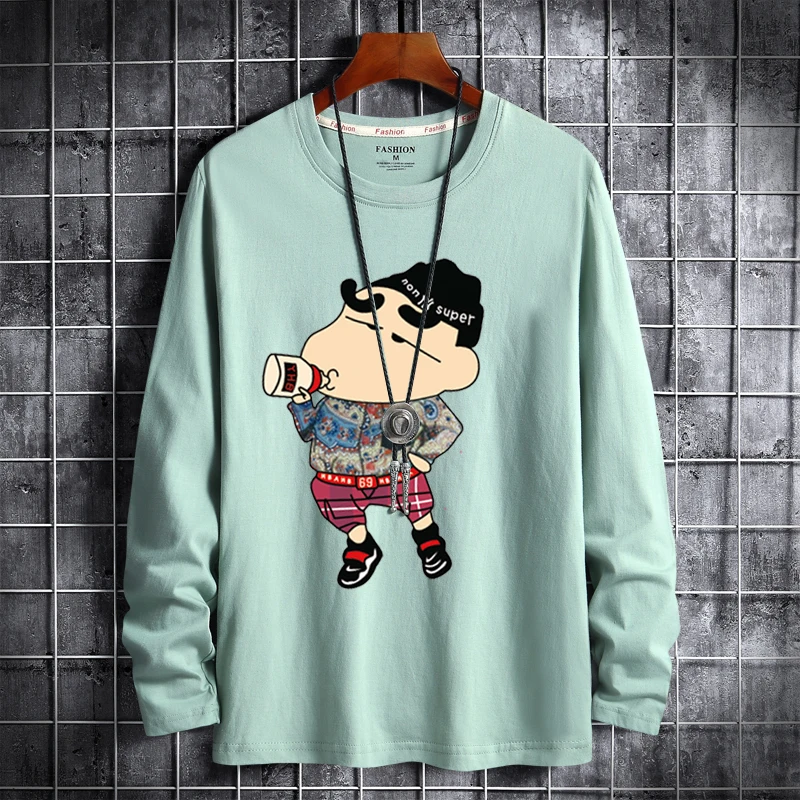 Plus Size Long-Sleeve T-Shirts Men's Print Cotton Tees O-Neck Thin Tshirts 4XL 5XL 6XL Autumn And Winter
Plus Size Long-Sleeve T-Shirts Men's Print Cotton Tees O-Neck Thin Tshirts 4XL 5XL 6XL Autumn And Winter