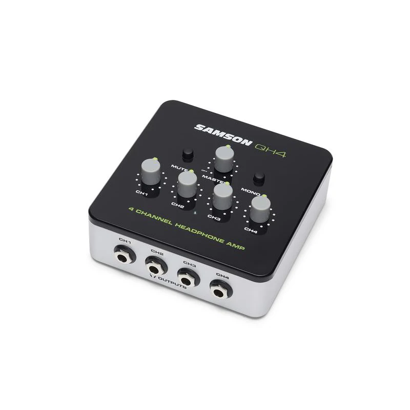 SAMSON Shanson QH4 4-way four-channel headphone splitter headphone amplifier recording studio ear split ear amplifier
SAMSON Shanson QH4 4-way four-channel headphone splitter headphone amplifier recording studio ear split ear amplifier