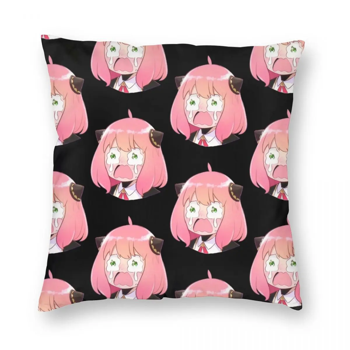 SPY X Family Cry Anya Forger Pillowcase Double-sided Printing Cushion Cover Decorative Pillow Case Cover Home Square 40*40cm
SPY X Family Cry Anya Forger Pillowcase Double-sided Printing Cushion Cover Decorative Pillow Case Cover Home Square 40*40cm