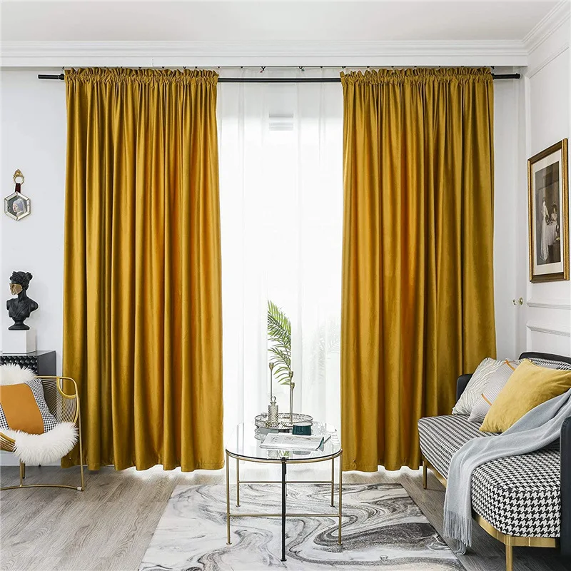 Modern Simple Curtains for Living Room Solid Color Cortina Blackout Velvet Drapes Bedroom Kitchen Curtains Window Home Custom
Modern Simple Curtains for Living Room Solid Color Cortina Blackout Velvet Drapes Bedroom Kitchen Curtains Window Home Custom