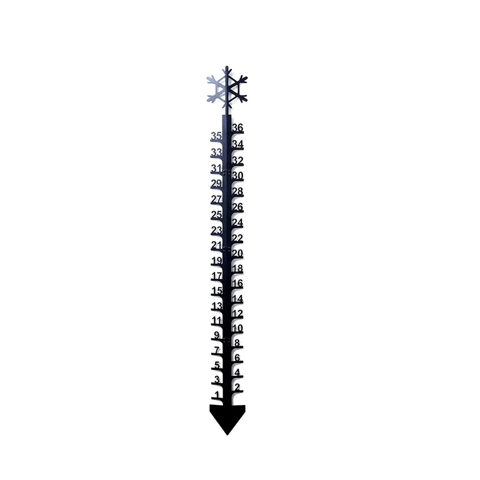 36 Inch Snow Gauge Metal Yard Snowflake Deer Snowman Skiing Measuring Stick Waterproof Outdoor Garden Stake Decoration
36 Inch Snow Gauge Metal Yard Snowflake Deer Snowman Skiing Measuring Stick Waterproof Outdoor Garden Stake Decoration
