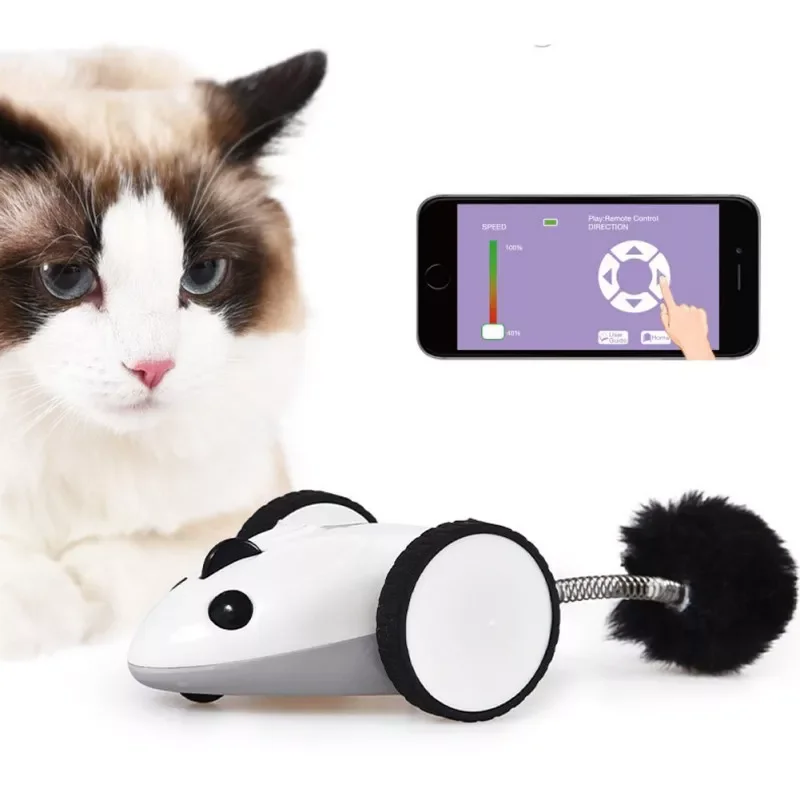 Realistic Cat Toy Mouse Electric Toy App Control USB Charging Pet Dogs Interactive Chew Bite Toy Kitten Mouse Toys
Realistic Cat Toy Mouse Electric Toy App Control USB Charging Pet Dogs Interactive Chew Bite Toy Kitten Mouse Toys
