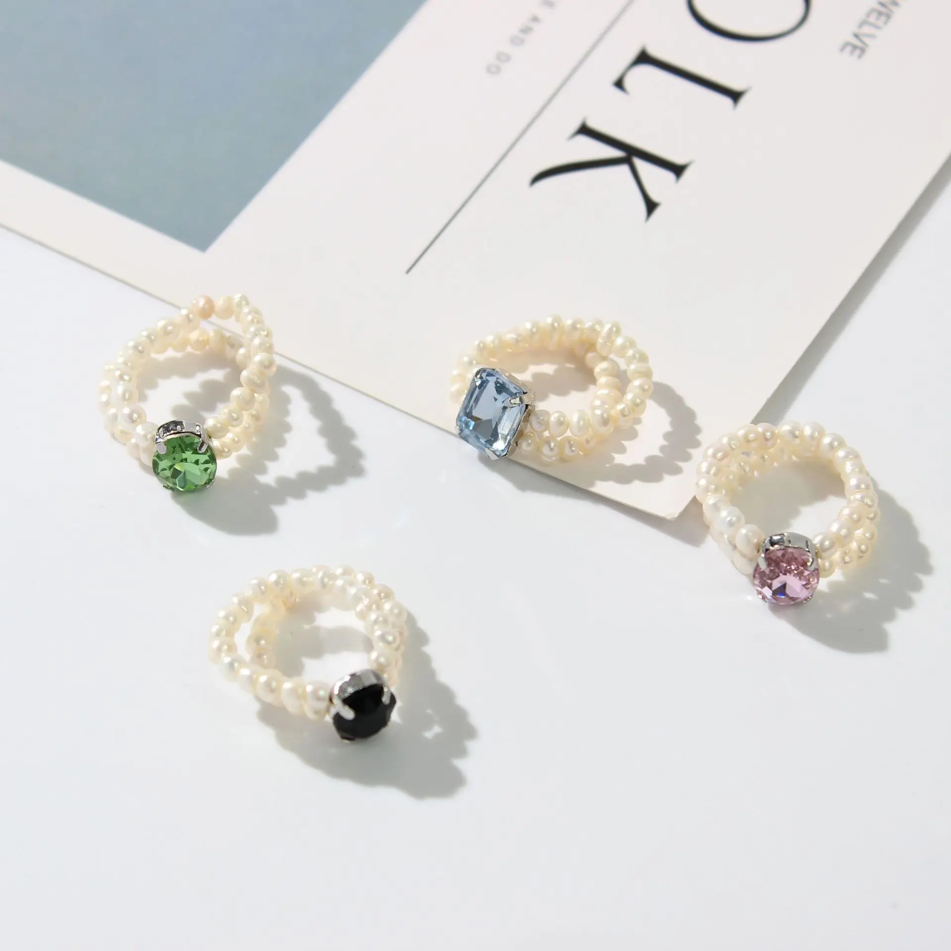 2022 Ins Fashion Fresh Water Pearl Woman Ring Korean Girls Artificial Vintage Classic Party Trendy Jewelry
2022 Ins Fashion Fresh Water Pearl Woman Ring Korean Girls Artificial Vintage Classic Party Trendy Jewelry
