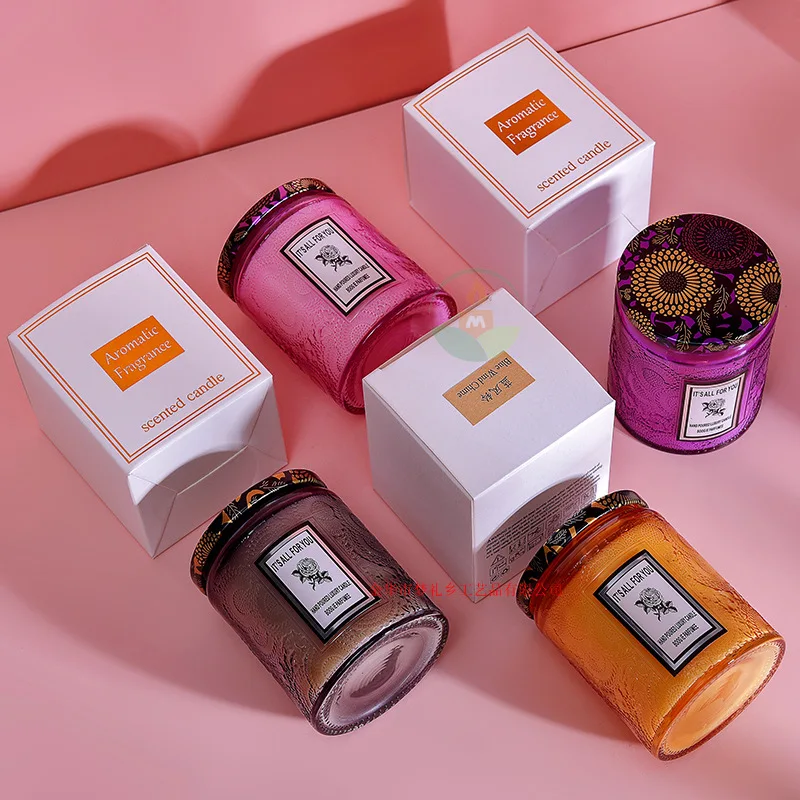 Aesthetic decoration room Large relief scented candles in glass creative smokeless soy wax home fragrant candles for interior
Aesthetic decoration room Large relief scented candles in glass creative smokeless soy wax home fragrant candles for interior