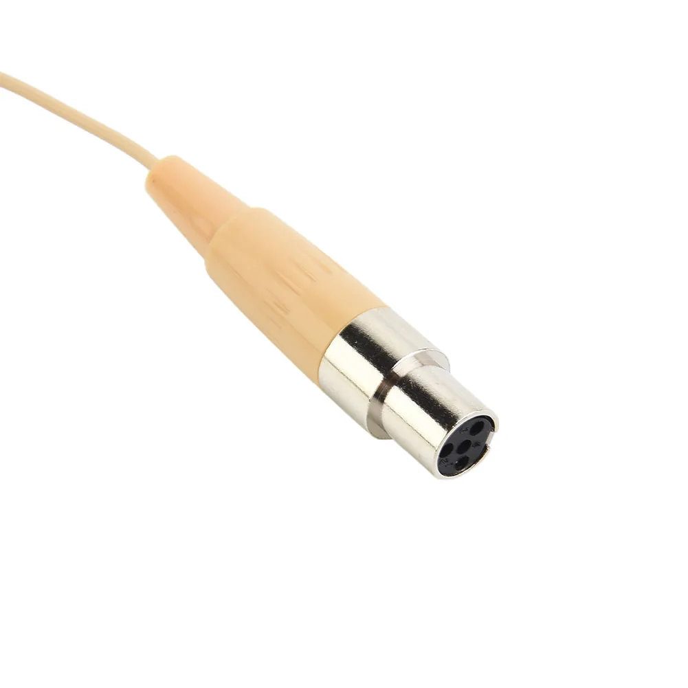 Microphone Wireless Ear Hook Musical Instruments Micr Cover Omnidirectional Steel Made Ear-hang 4-pin XLR Connector
Microphone Wireless Ear Hook Musical Instruments Micr Cover Omnidirectional Steel Made Ear-hang 4-pin XLR Connector