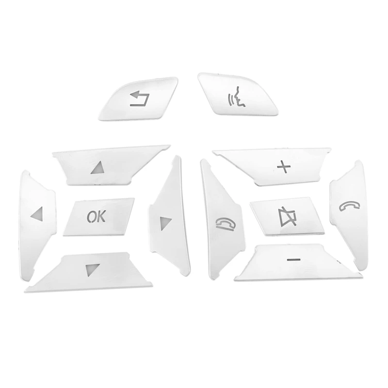 Кнопка переключателя рулевого колеса, отделка крышки, наклейка для Mercedes Benz A B C E Ml Gl Cla Gla Glk Sl Slk Class W176 W246 W212 W204
Кнопка переключателя рулевого колеса, отделка крышки, наклейка для Mercedes Benz A B C E Ml Gl Cla Gla Glk Sl Slk Class W176 W246 W212 W204