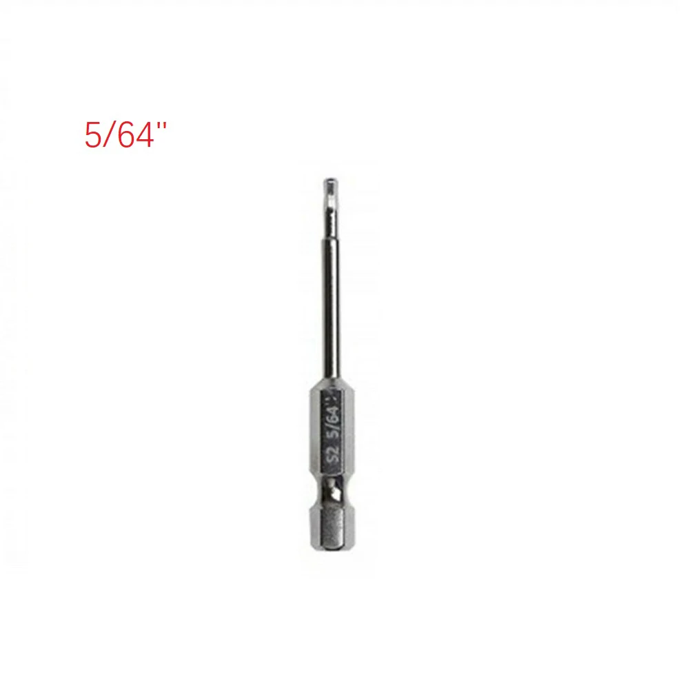 Replacement Hex Screwdriver Bit Silver Wrench Drill Bit Hex Shank Magnet Tip Rust-Proof 1/4inch 50mm/2inch Accessory
Replacement Hex Screwdriver Bit Silver Wrench Drill Bit Hex Shank Magnet Tip Rust-Proof 1/4inch 50mm/2inch Accessory