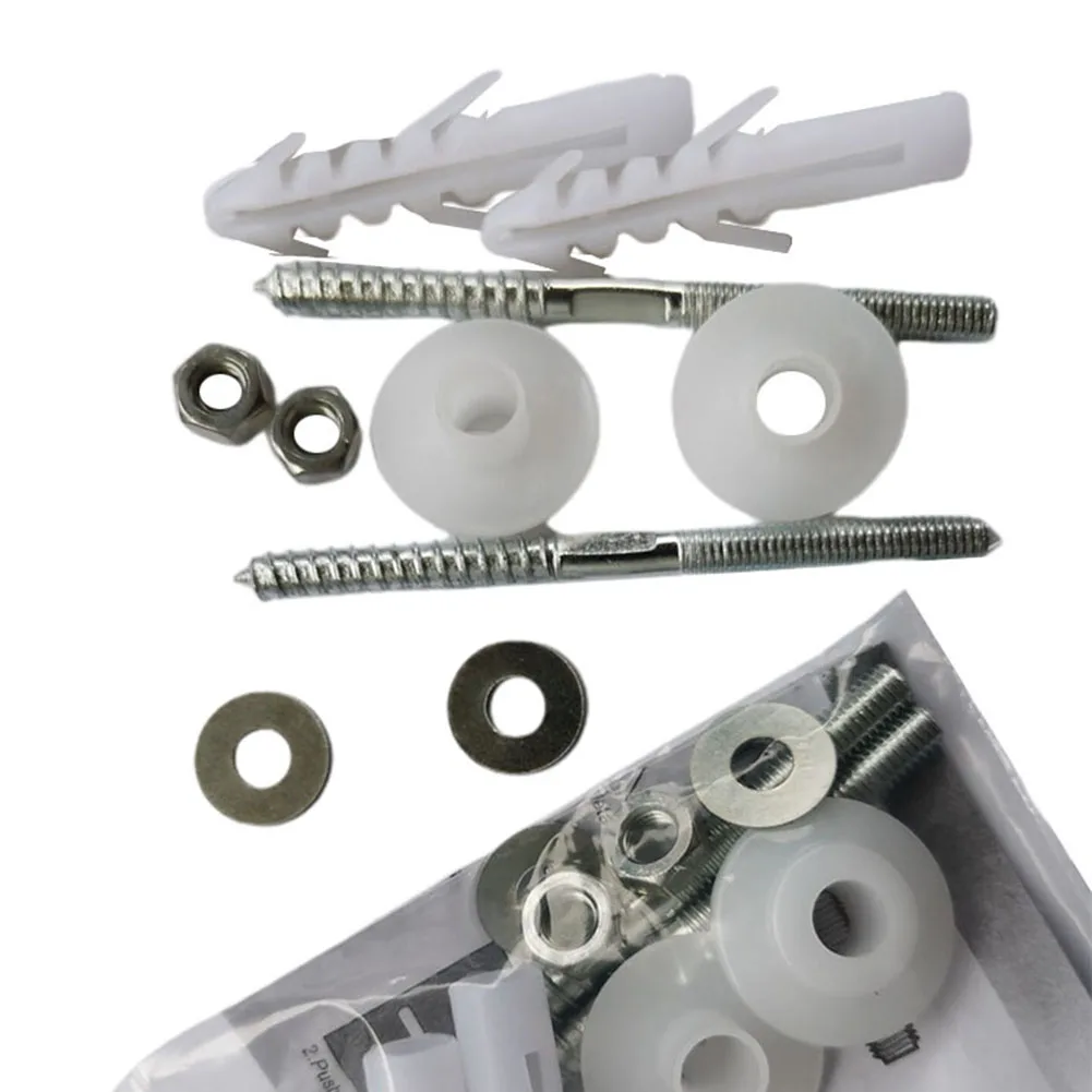 Fixing Screw Set Basin Screw Bathroom Home White 1 Set Basin Durable Silver Wall Mounted Washbasin Installation
Fixing Screw Set Basin Screw Bathroom Home White 1 Set Basin Durable Silver Wall Mounted Washbasin Installation