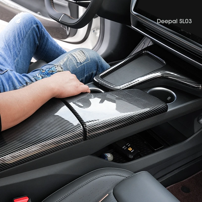 For Changan DEEPAL sl03 Central control armrest box gear shift panel car interior modification carbon fiber texture
For Changan DEEPAL sl03 Central control armrest box gear shift panel car interior modification carbon fiber texture