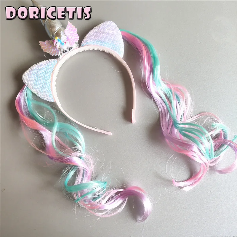 Baby Girl Hairband Cute Unicorn Horn Decration Pink Green Wig Headwear Girl Party Princess Dress Up Kids Accessories New Hot
Baby Girl Hairband Cute Unicorn Horn Decration Pink Green Wig Headwear Girl Party Princess Dress Up Kids Accessories New Hot