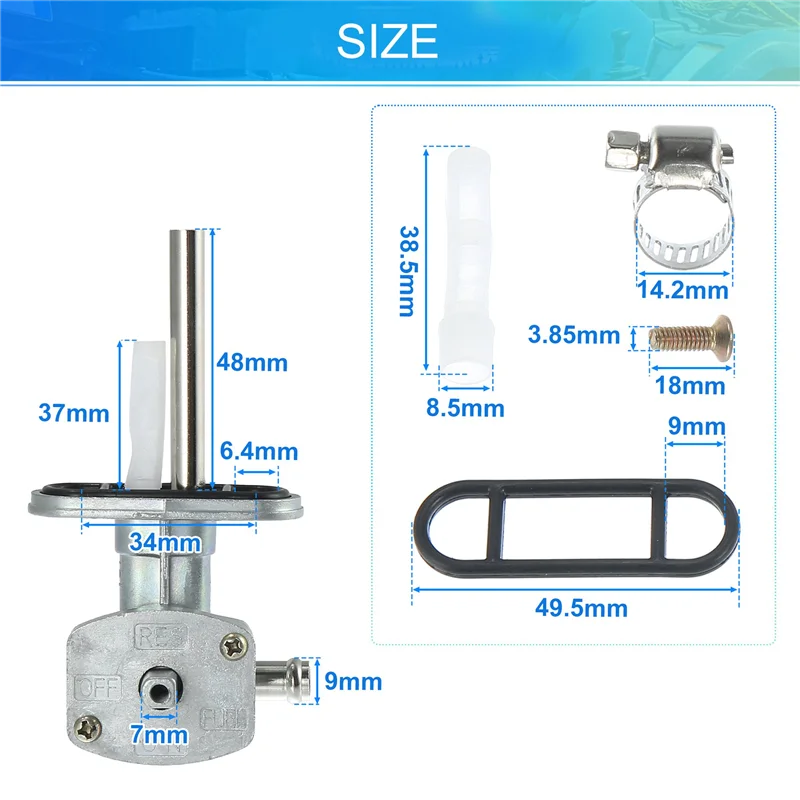 Топливный петух Petcock Assy & рычаг для Yamaha ATV гризли 350 660 Bruin 350 YFM350 YFM660 5KM-24500-10-00,
Топливный петух Petcock Assy & рычаг для Yamaha ATV гризли 350 660 Bruin 350 YFM350 YFM660 5KM-24500-10-00,