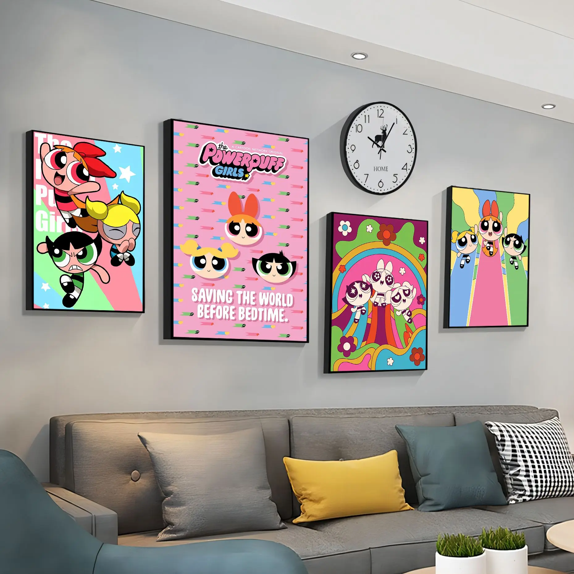 Cartoon The-P-Powerpuffs-G-Girls Classic Vintage Posters HD Quality Wall Art Retro Posters for Home Room Wall Decor
Cartoon The-P-Powerpuffs-G-Girls Classic Vintage Posters HD Quality Wall Art Retro Posters for Home Room Wall Decor