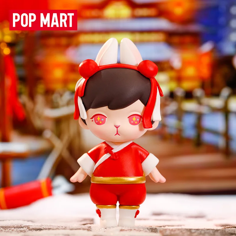 POPMART кролик Новогодняя серия слепой случайный ящик игрушки для девочек фигурки героев коробка сюрпризов модель сумки подарок на день рожде...
POPMART кролик Новогодняя серия слепой случайный ящик игрушки для девочек фигурки героев коробка сюрпризов модель сумки подарок на день рожде...