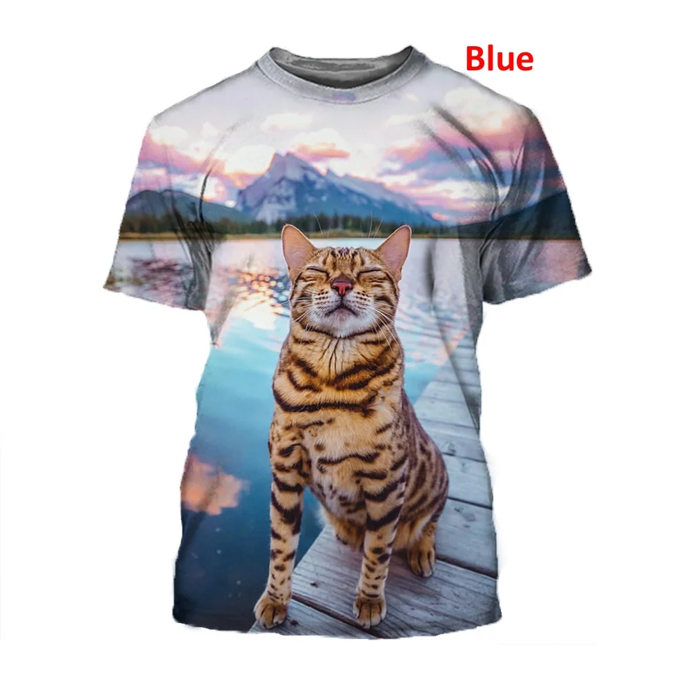Fashion design New Cool T-shirt Men/Women 3d Print cat Short Sleeve Summer Tops Tees T shirt for men Tops Pullover Tee
Fashion design New Cool T-shirt Men/Women 3d Print cat Short Sleeve Summer Tops Tees T shirt for men Tops Pullover Tee