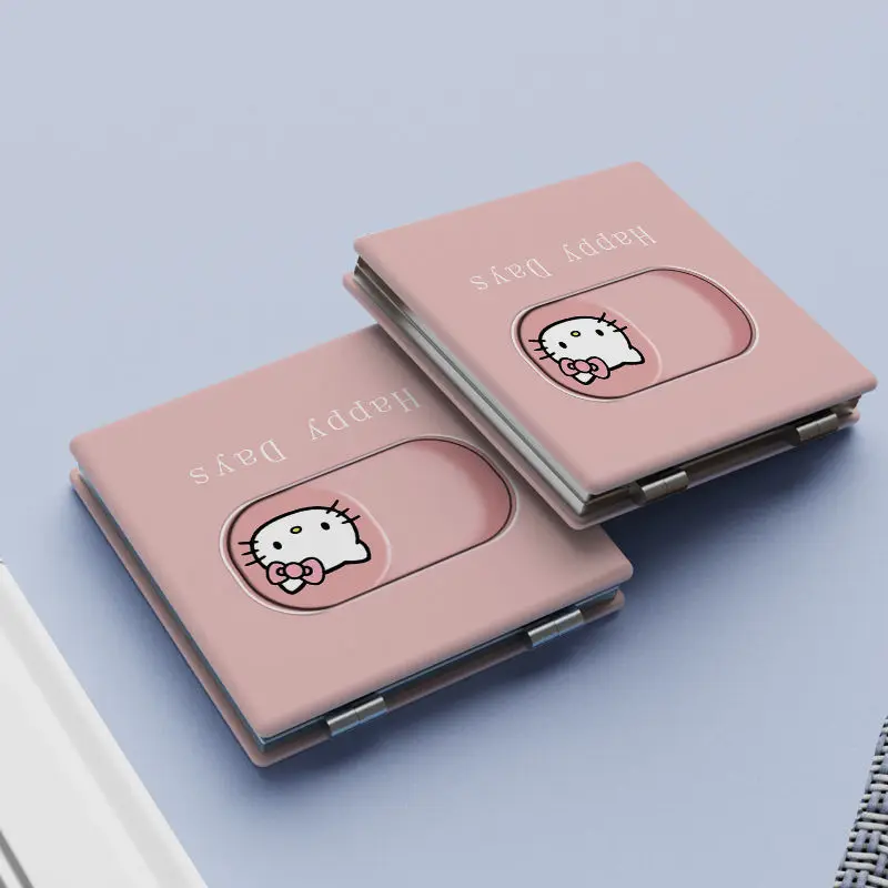 Оригинальное зеркало для макияжа Sanrio Kawaii Hello Kitty, мультяшная девушка, розовое, высокое разрешение, складное портативное зеркало для макияжа, милый подарок
Оригинальное зеркало для макияжа Sanrio Kawaii Hello Kitty, мультяшная девушка, розовое, высокое разрешение, складное портативное зеркало для макияжа, милый подарок