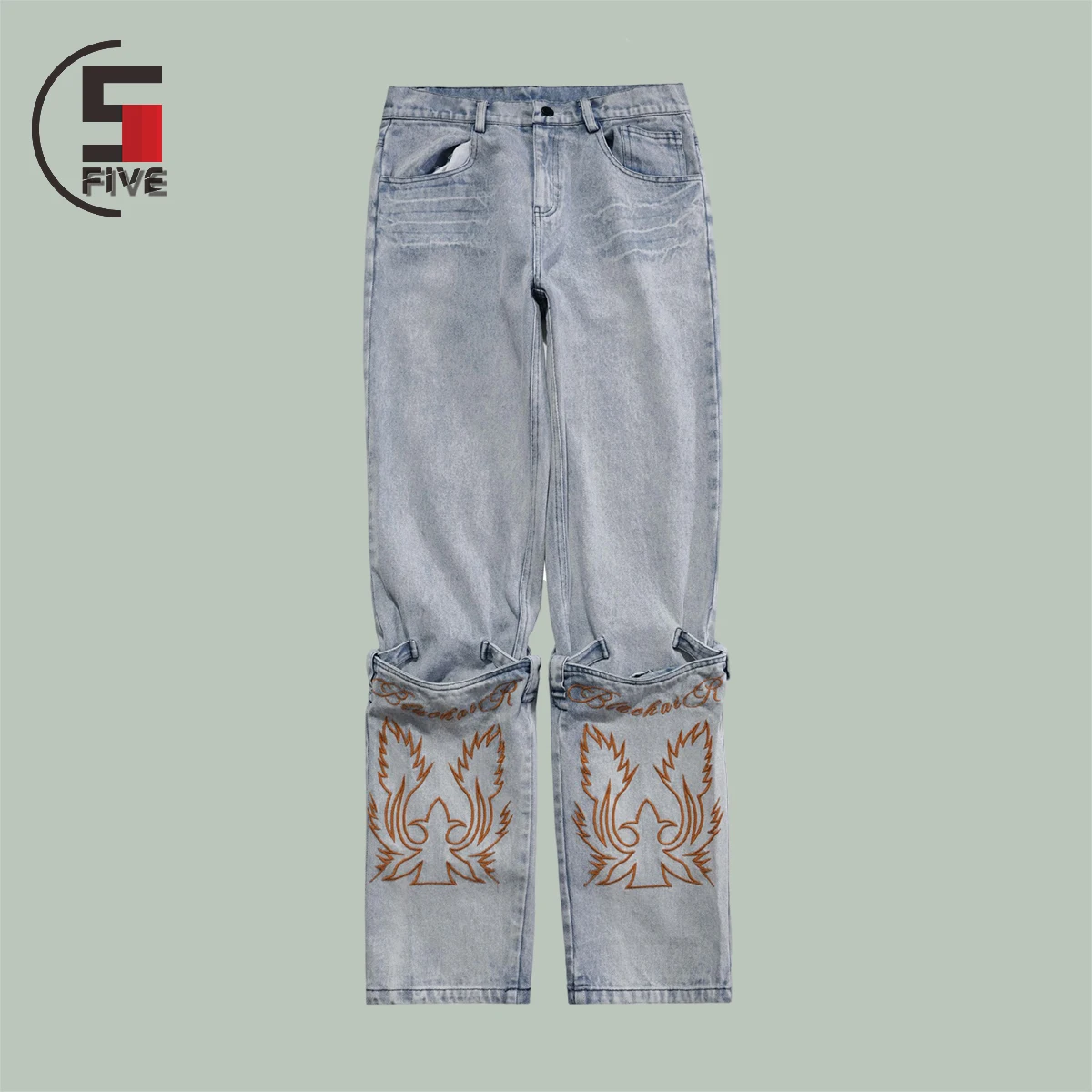 Washedblue Distressed Jeans Men Totem Embroidery Streetwear Hip Hop Straight Pants 2022 Spring Summer Harajuku Loose Unisex Pant
Washedblue Distressed Jeans Men Totem Embroidery Streetwear Hip Hop Straight Pants 2022 Spring Summer Harajuku Loose Unisex Pant