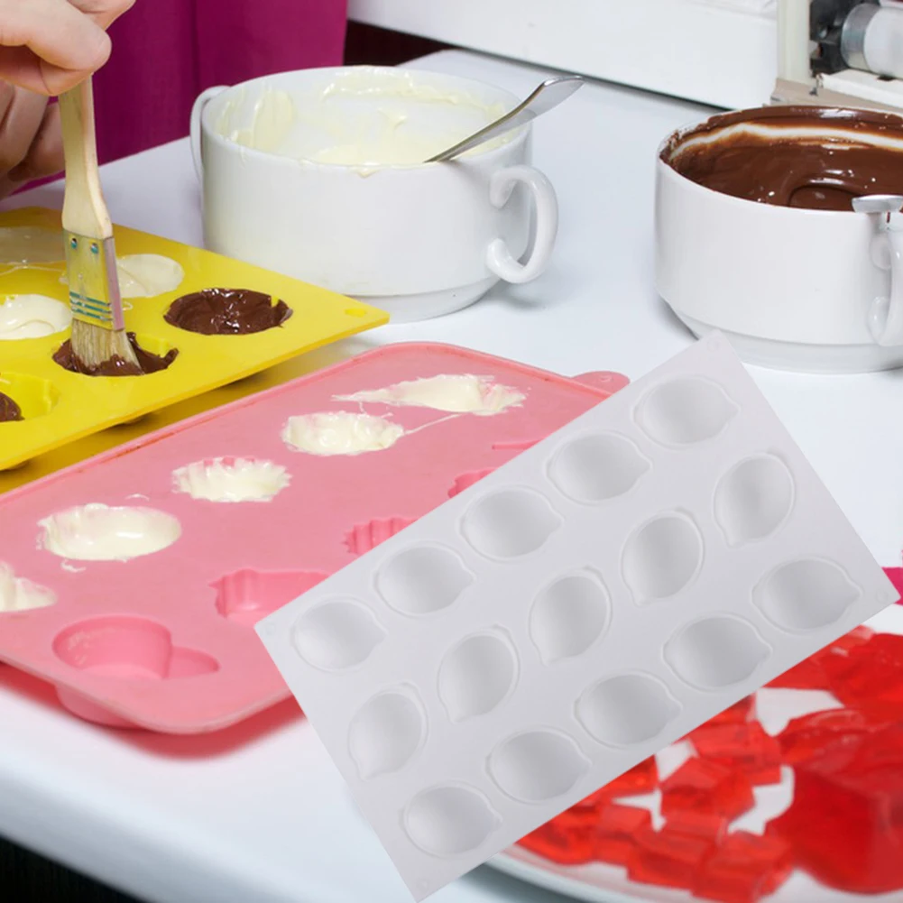 15 Cavity Mousse Molds Easy Washing Silicone Chocolate Mould For Chocolate 
15 Cavity Mousse Molds Easy Washing Silicone Chocolate Mould For Chocolate
