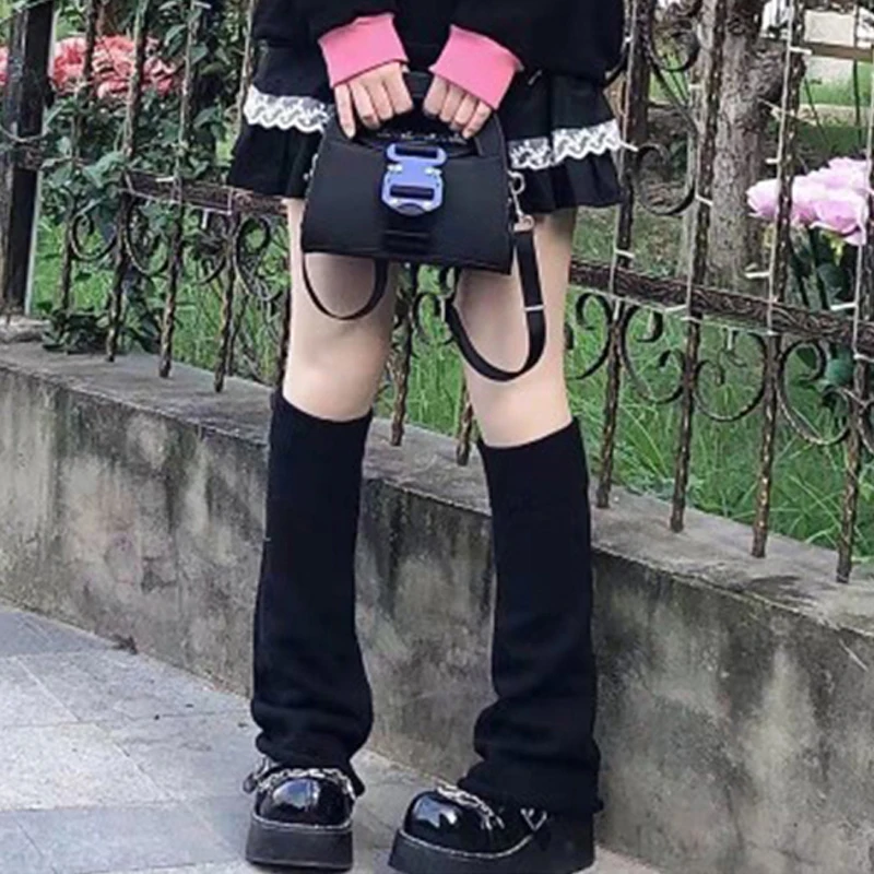 Knit Arm Leg 레그워머 Cosplay Cover Japanese Foot Cover Foot Black Knitted Wool Leg Women Warm White Socks Knitted Lolita Warmers
Knit Arm Leg 레그워머 Cosplay Cover Japanese Foot Cover Foot Black Knitted Wool Leg Women Warm White Socks Knitted Lolita Warmers
