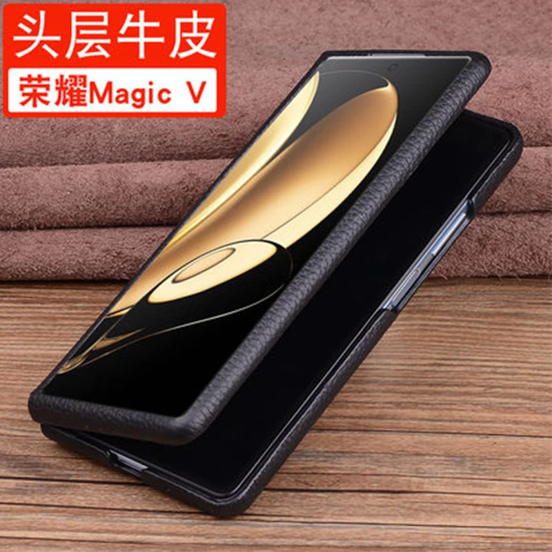 Luxury Cow Leather Phone Case for Huawei Honor Magic V Genuine Leather Flip Cover for Honor Magic v funda skin magicv coque capa
Luxury Cow Leather Phone Case for Huawei Honor Magic V Genuine Leather Flip Cover for Honor Magic v funda skin magicv coque capa