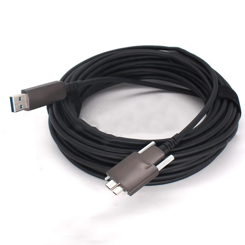 Long Transmission Distance USB3.0 A to Micro B AOC Industrial Camera Active Optical Cables
Long Transmission Distance USB3.0 A to Micro B AOC Industrial Camera Active Optical Cables