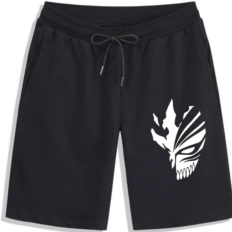 Шорты мужские с отбеливающей маской Банкай из хлопка, аниме косплей шорты с прорезями, новинка, на заказ 
Шорты мужские с отбеливающей маской Банкай из хлопка, аниме косплей шорты с прорезями, новинка, на заказ