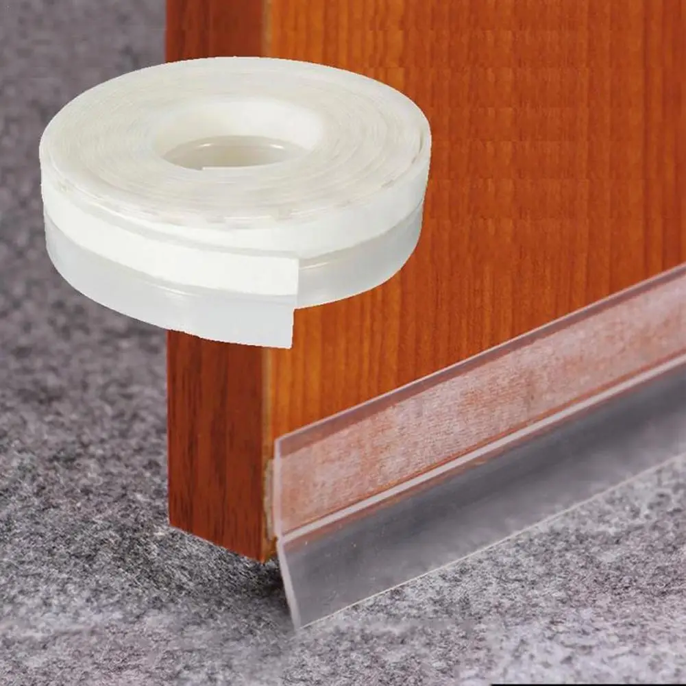 Self Adhesive Door Bottom Sealing Strip Silicone Rubber Window Sealing Weather Strip Windshield Dustproof Sealing Tape 2.5X100cm
Self Adhesive Door Bottom Sealing Strip Silicone Rubber Window Sealing Weather Strip Windshield Dustproof Sealing Tape 2.5X100cm
