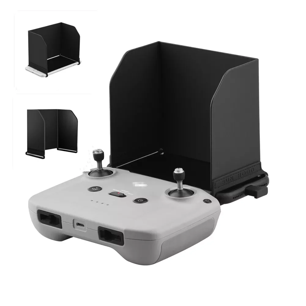 Tablet Sun Shade for DJI Mavic Mini 2 3/AIR 2/2S Remote Controller Monitor Phone Sun Hood Cover Tablet Sunshade RC Parts
Tablet Sun Shade for DJI Mavic Mini 2 3/AIR 2/2S Remote Controller Monitor Phone Sun Hood Cover Tablet Sunshade RC Parts