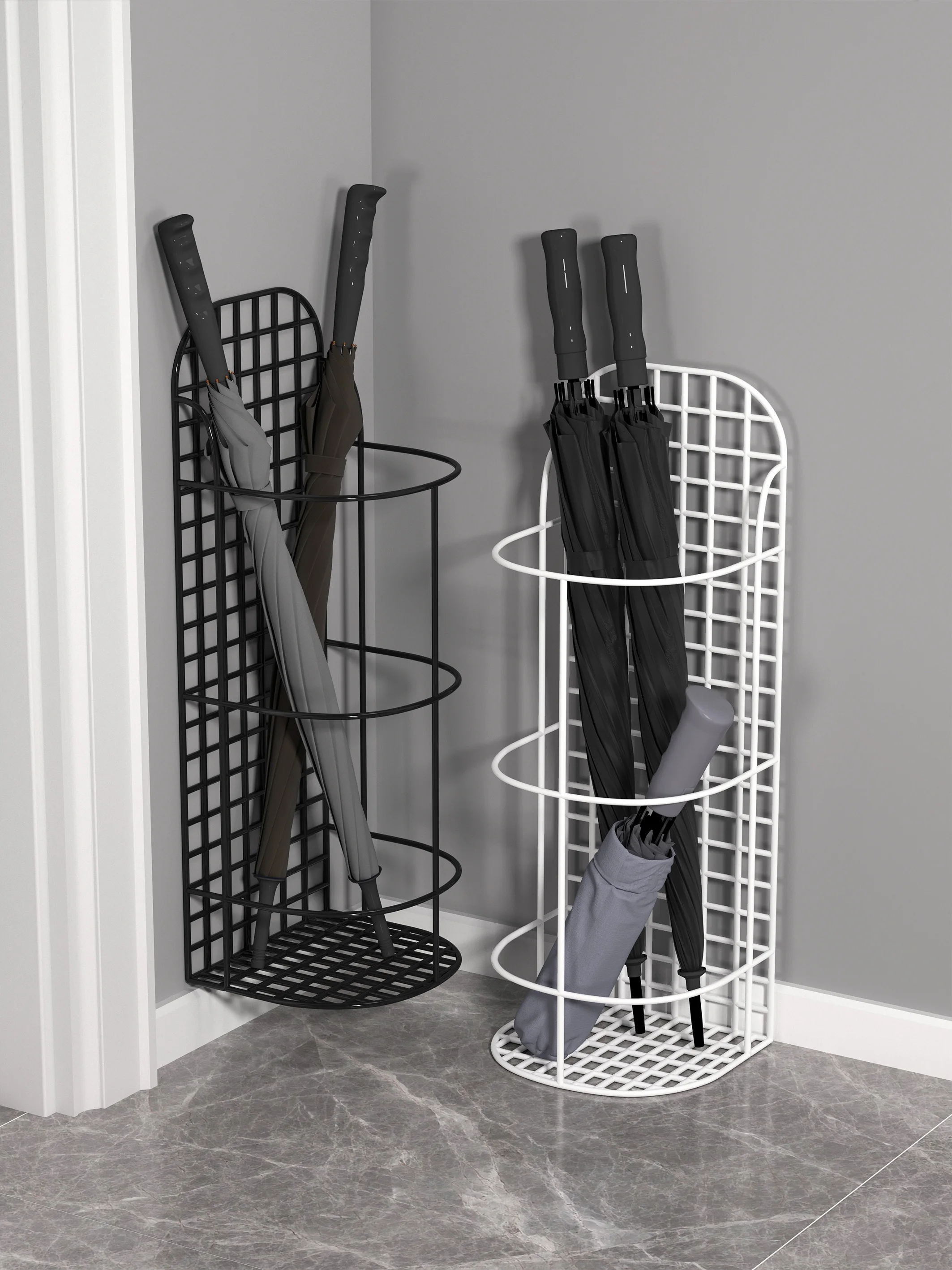 Large-capacity Umbrella Storage Rack Umbrella Storage Rack At The Door No Perforated Umbrella Barrel When Entering The House
Large-capacity Umbrella Storage Rack Umbrella Storage Rack At The Door No Perforated Umbrella Barrel When Entering The House
