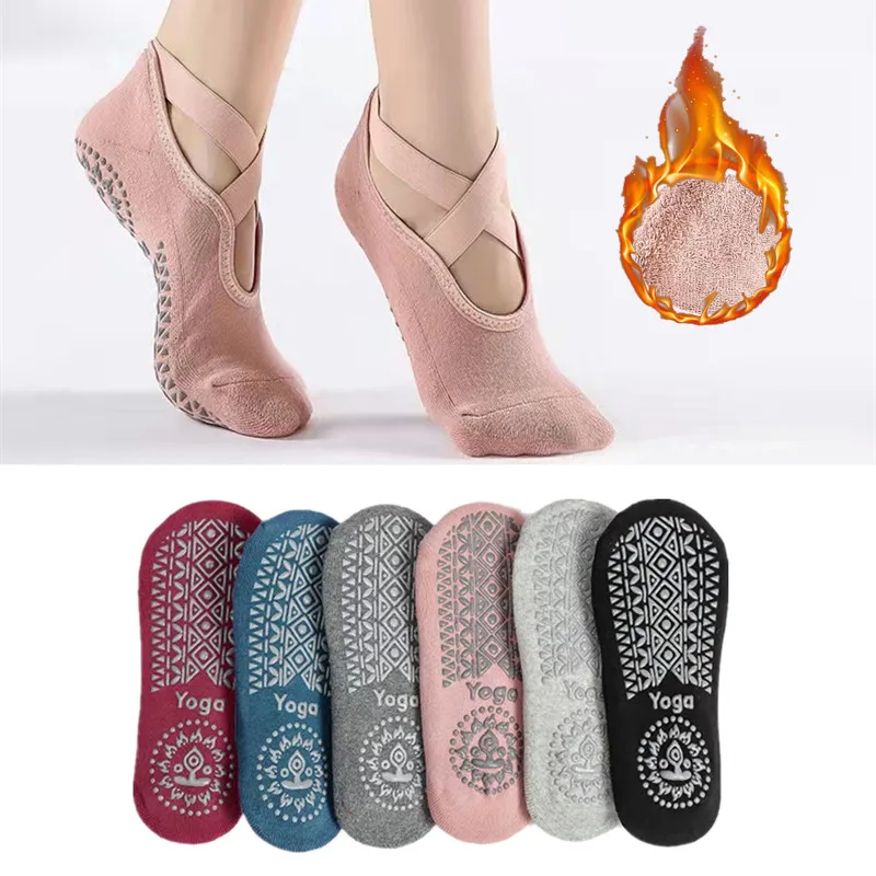 Yoga Socks Women High Quality Bandage Anti-Slip Quick-Dry Damping Pilates Ballet Socks Good Grip For Women Cotton Socks 1 pair
Yoga Socks Women High Quality Bandage Anti-Slip Quick-Dry Damping Pilates Ballet Socks Good Grip For Women Cotton Socks 1 pair