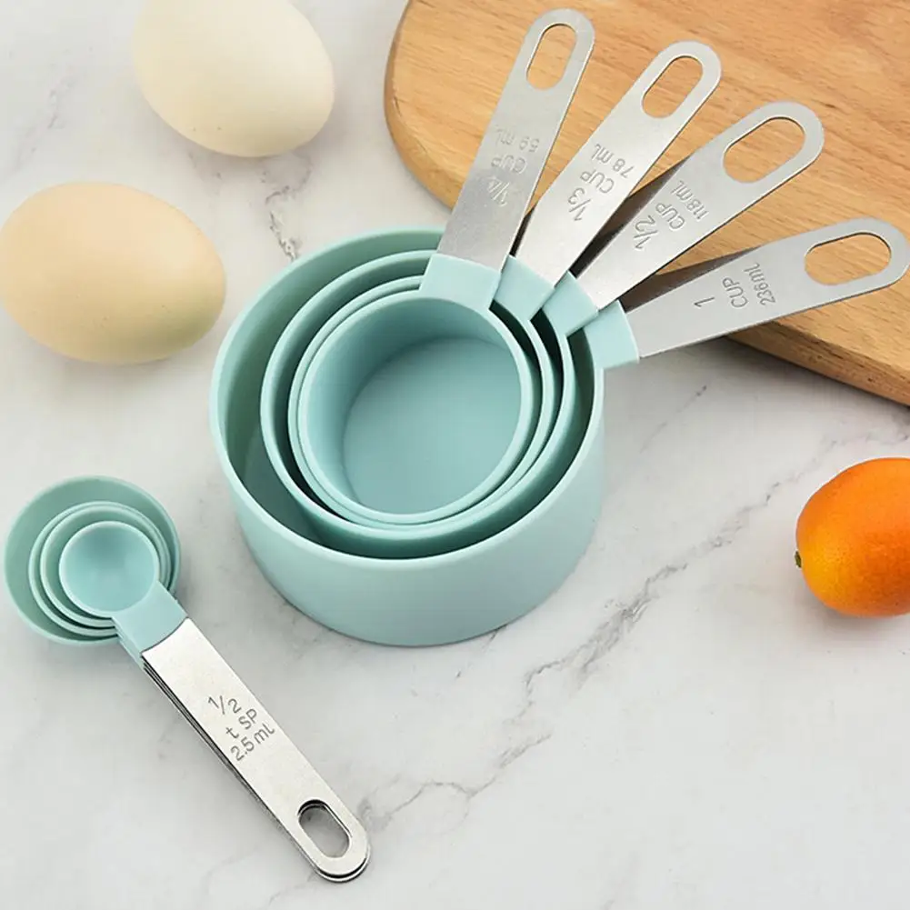 8Pcs/Set Measuring Scoops Household Kitchen Tool Stackable Measuring Cup Spoon for Home Measuring Set Measuring Cups
8Pcs/Set Measuring Scoops Household Kitchen Tool Stackable Measuring Cup Spoon for Home Measuring Set Measuring Cups