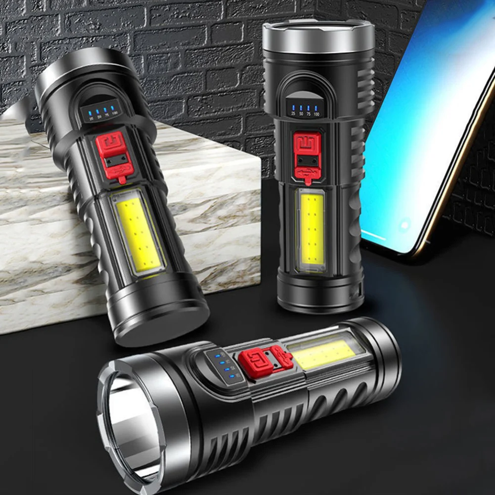 2021 Rechargeable Waterproof Lamp Ultra Bright Lantern Camping USB Battery Indicator Flashlight with Soft Side Light
2021 Rechargeable Waterproof Lamp Ultra Bright Lantern Camping USB Battery Indicator Flashlight with Soft Side Light