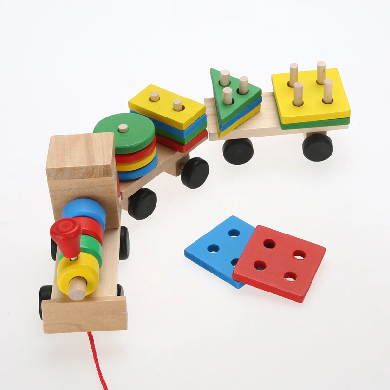 Vehicle Wooden Blocks Train Early Educational Kid Baby Wooden Solid Wood Stacking Train Toddler Block Toy Set Baby Birthday Gift
Vehicle Wooden Blocks Train Early Educational Kid Baby Wooden Solid Wood Stacking Train Toddler Block Toy Set Baby Birthday Gift