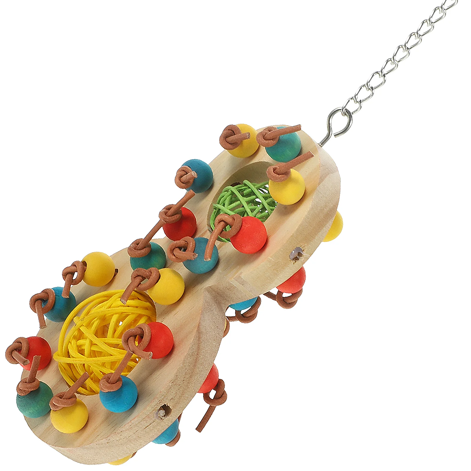 Parrot Chewing Plaything Hanging Parrot Toy Birdcage Rattan Ball Beaded Pendant 
Parrot Chewing Plaything Hanging Parrot Toy Birdcage Rattan Ball Beaded Pendant