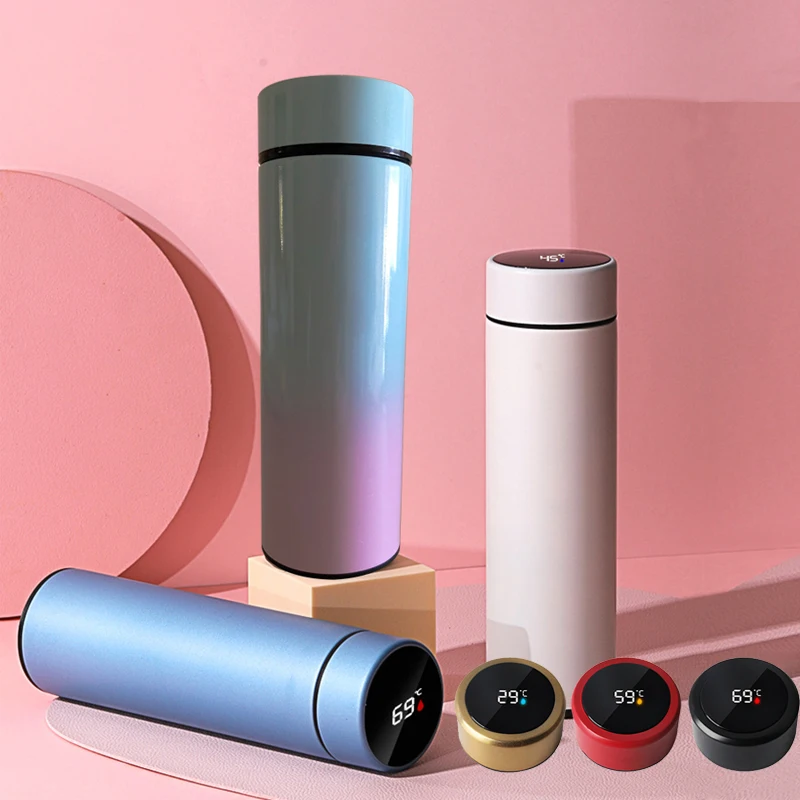 Smart thermal bottle Stainless Steel Thermos Water Bottle for children Vacuum Flasks keeps cold insulation cup for tea
Smart thermal bottle Stainless Steel Thermos Water Bottle for children Vacuum Flasks keeps cold insulation cup for tea