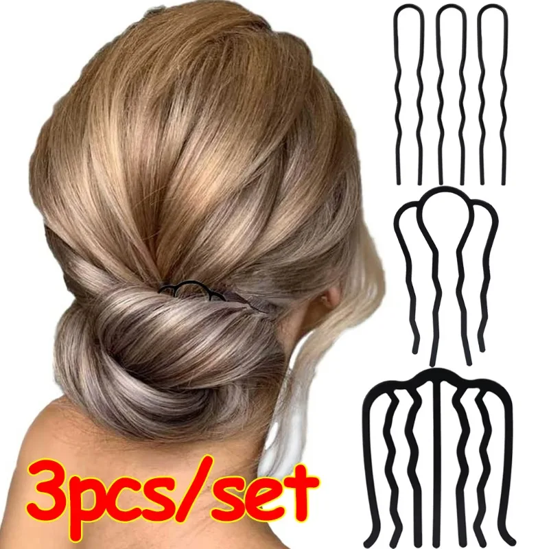 Korean Style Hairpin Comb U Shape Braiding Twist Fork Curly Hair Clip Fashion Women Styling Tool Hair Sticks Hair Accessories
Korean Style Hairpin Comb U Shape Braiding Twist Fork Curly Hair Clip Fashion Women Styling Tool Hair Sticks Hair Accessories