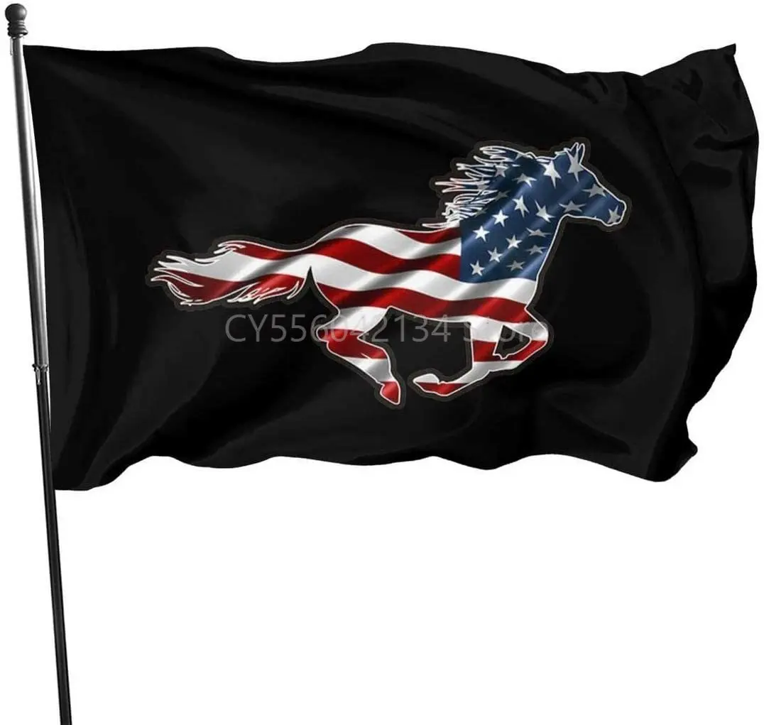 American Horse flag Home Decoration Outdoor Decor Polyester Banners and Flags 90x150cm 120x180cm
American Horse flag Home Decoration Outdoor Decor Polyester Banners and Flags 90x150cm 120x180cm