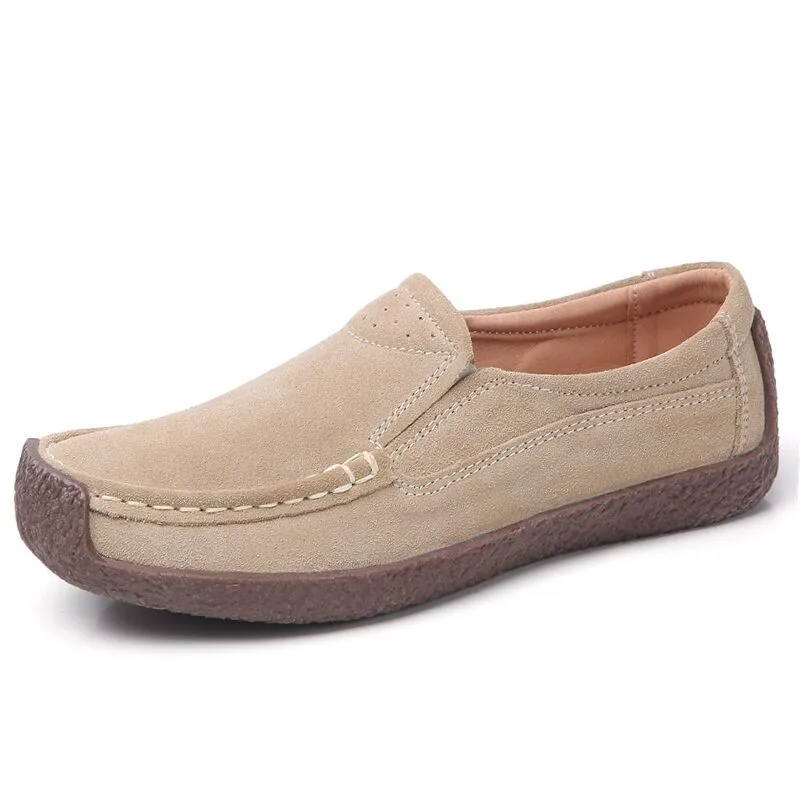 Spring Autumn Big Size Women Shoes Flats Women Suede Loafers Soft Comfortable Women Casual Shoes Slip On Moccasins Shoes Female
Spring Autumn Big Size Women Shoes Flats Women Suede Loafers Soft Comfortable Women Casual Shoes Slip On Moccasins Shoes Female
