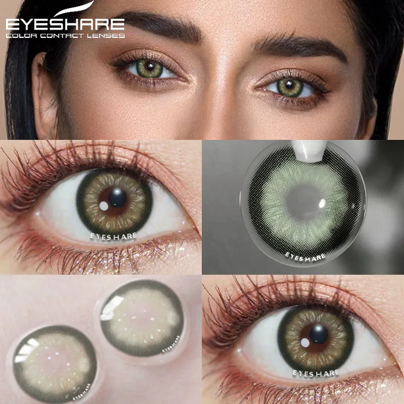 2 шт. натуральные цветные контактные линзы EYESHARE для глаз, синие цветные контактные линзы для глаз, ежегодные красивые контактные линзы для макияжа
2 шт. натуральные цветные контактные линзы EYESHARE для глаз, синие цветные контактные линзы для глаз, ежегодные красивые контактные линзы для макияжа