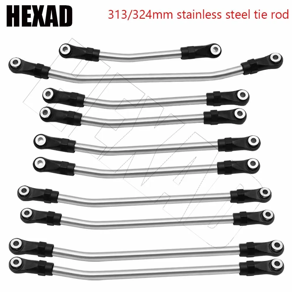 8 Pack Metal Upper and Lower Link Set with Plastic Rod Ends for Axial SCX10 II 90046 1/10 RC Track Upgrade Parts 
8 Pack Metal Upper and Lower Link Set with Plastic Rod Ends for Axial SCX10 II 90046 1/10 RC Track Upgrade Parts