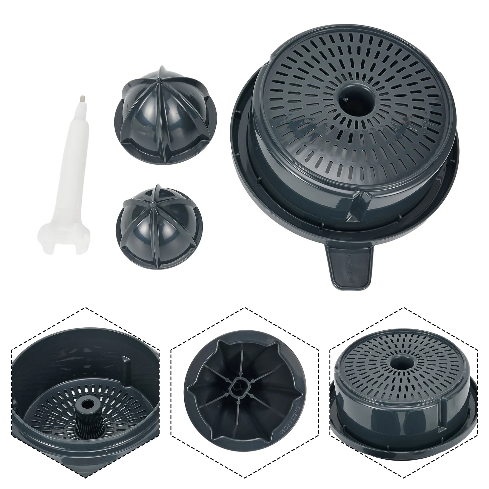 ~Juicing Machine Part ```Plastic Strainers Basket ~For Thermomix TM5/TM6 ```Juicing Set Attachment ~Juicer Replacement Parts
~Juicing Machine Part ```Plastic Strainers Basket ~For Thermomix TM5/TM6 ```Juicing Set Attachment ~Juicer Replacement Parts