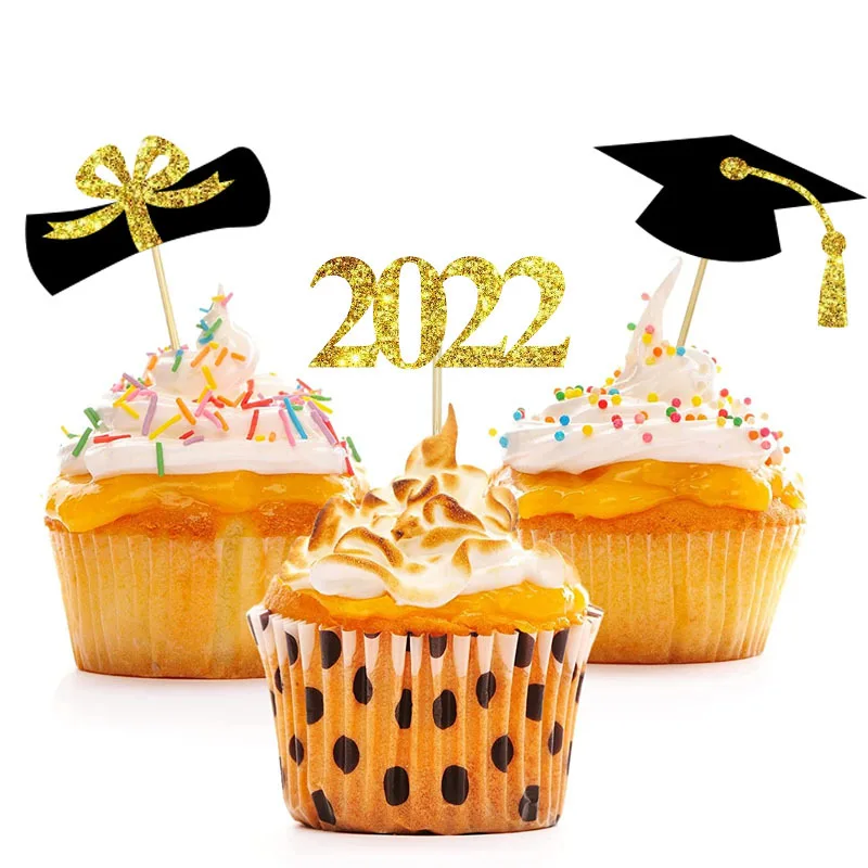 Black Gold 2022 Graduation Cupcake Toppers For Graduation Party Mini Cake Decorations Diploma 2022 Grad Cap Cake DIY Supplies
Black Gold 2022 Graduation Cupcake Toppers For Graduation Party Mini Cake Decorations Diploma 2022 Grad Cap Cake DIY Supplies