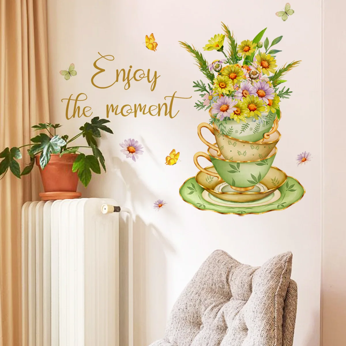 30*55cm English Plant Flower Cup Wall Stickers Background Wall Living Room Bedroom Study Dining Decorative Wall Stickers Ms8404
30*55cm English Plant Flower Cup Wall Stickers Background Wall Living Room Bedroom Study Dining Decorative Wall Stickers Ms8404