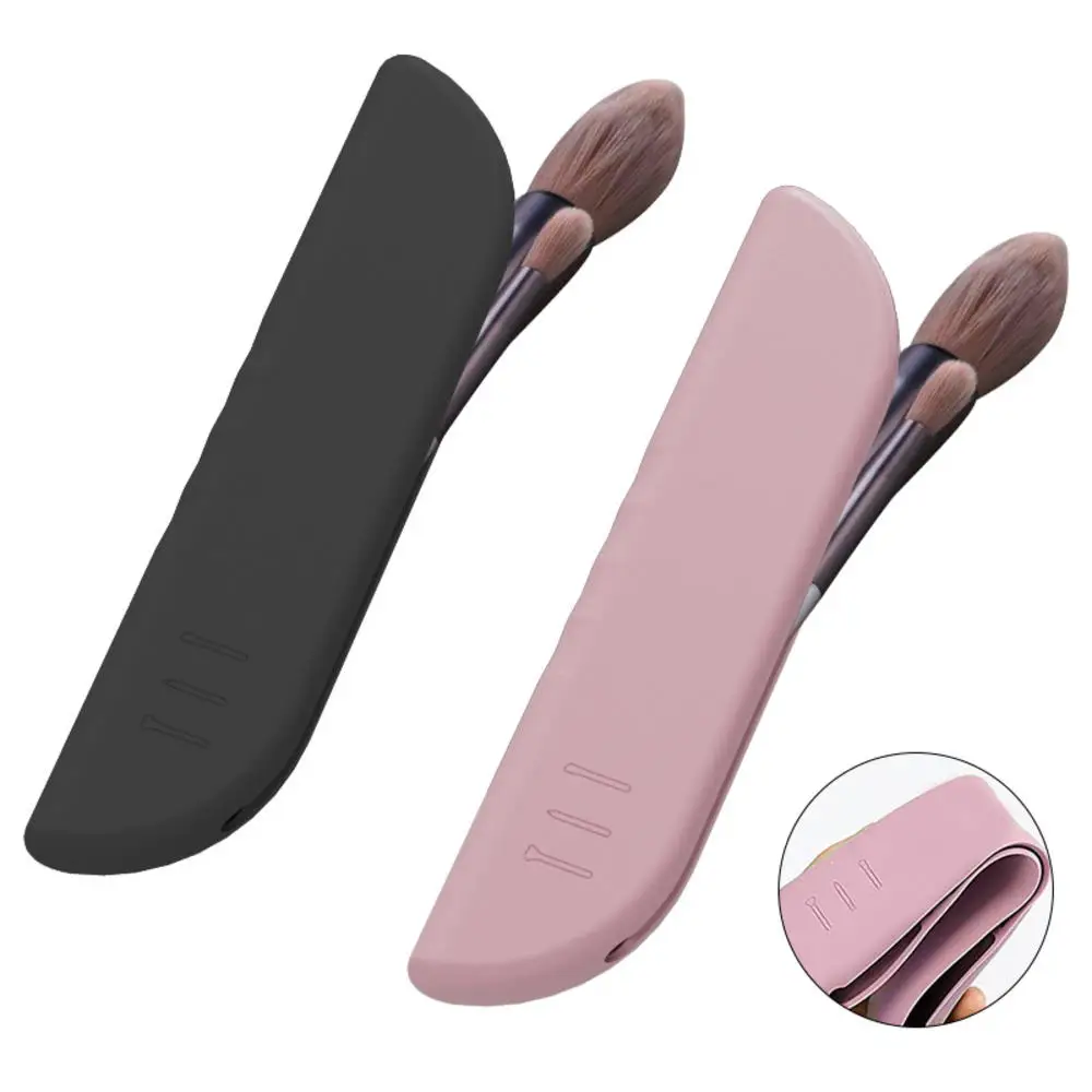 Silicone Makeup Brushes Holder Makeup Case Portable Cosmetics Face Brushes Waterproof Organizer Bathing Pouch Travel Storage Bag
Silicone Makeup Brushes Holder Makeup Case Portable Cosmetics Face Brushes Waterproof Organizer Bathing Pouch Travel Storage Bag