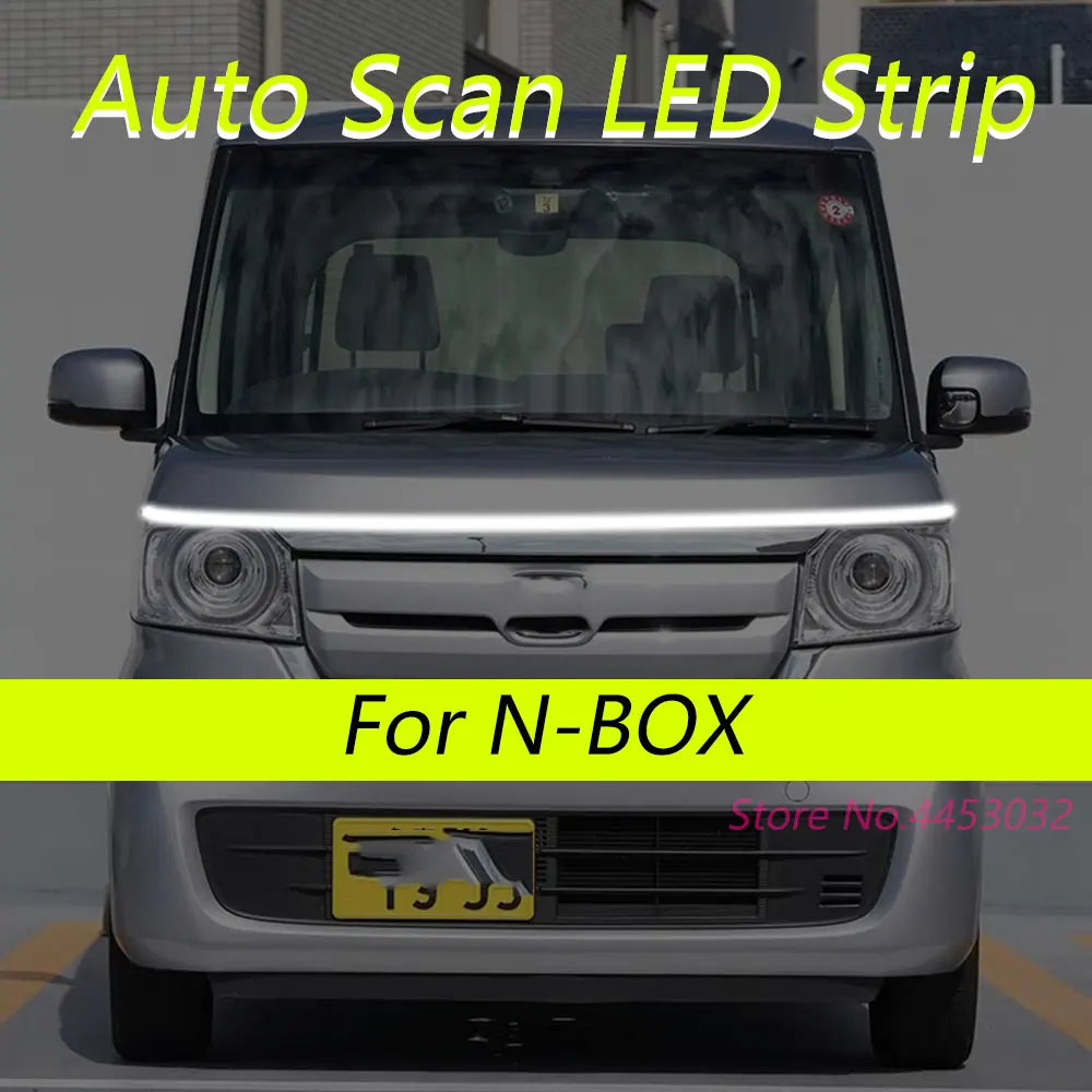 Светодиодные ленты DRL с автоматическим сканированием и запуском для Honda N-BOX 2011-2025, автомобильный капот, гибкие фары, приветственный свет, 59 дюймов
Светодиодные ленты DRL с автоматическим сканированием и запуском для Honda N-BOX 2011-2025, автомобильный капот, гибкие фары, приветственный свет, 59 дюймов
