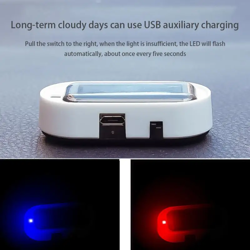 Universal Led Lights Automotive Solar-powered Analog Anti-theft Device Warning Lights Caution Lamp Signal Lamp Car Accesiores
Universal Led Lights Automotive Solar-powered Analog Anti-theft Device Warning Lights Caution Lamp Signal Lamp Car Accesiores