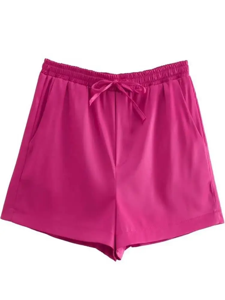 TRAF Women 2022 Fashion With Drawstrings Soft Touch Shorts Vintage High Elastic Waist Side Pockets Female Short Pants Streetwear
TRAF Women 2022 Fashion With Drawstrings Soft Touch Shorts Vintage High Elastic Waist Side Pockets Female Short Pants Streetwear